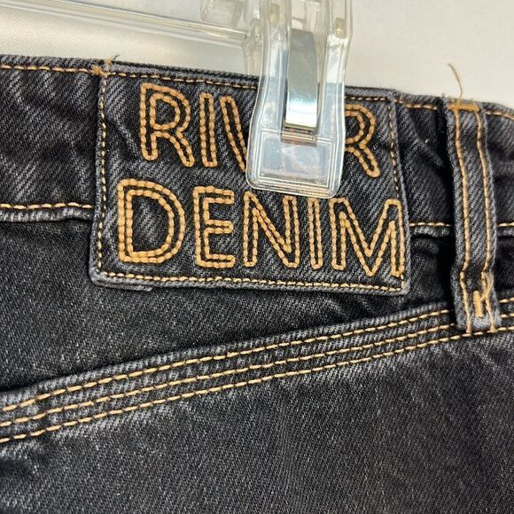 River island Denim Edition Ri O door luxe collection jeans 14 short NWT - Picture 9 of 13